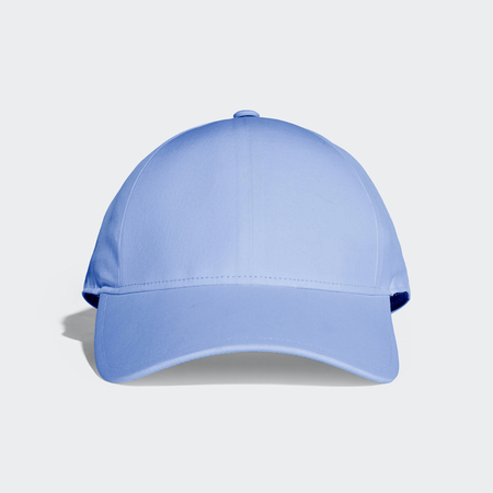 Corn Flower Blue Baseball Cap Mock upの写真素材