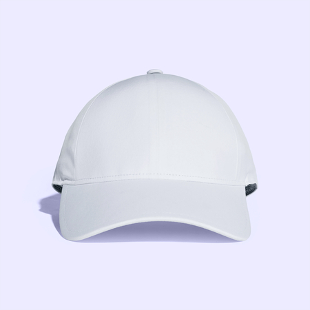 Alice Blue Baseball Cap Mock upの写真素材