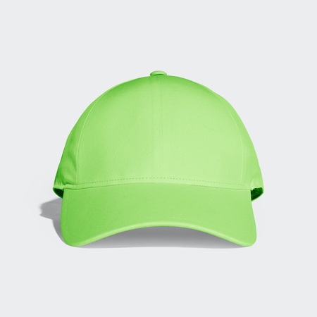 Lawn Green Baseball Cap Mock upの写真素材