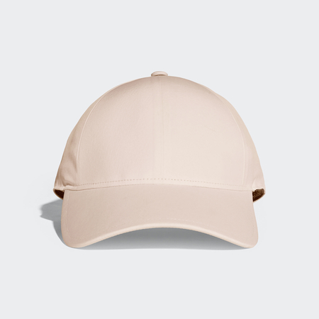 Peach Puff Baseball Cap Mock upの写真素材