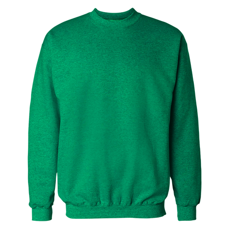 Medium Spring Green Crewneck Sweat Shirt Mockupの写真素材