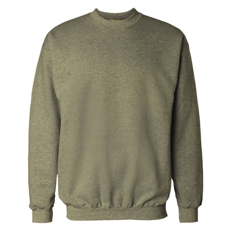 Pale Goldenrod Crewneck Sweat Shirt Mockupの写真素材