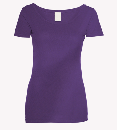 Prism Violet Cotton Scoop Mock Upの写真素材