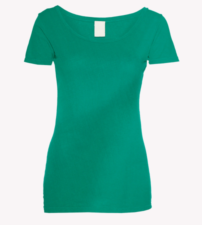 Green Jade Dome Cotton Scoop Mock Upの写真素材