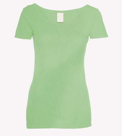 Blue Mint Cotton Scoop Mock Upの写真素材