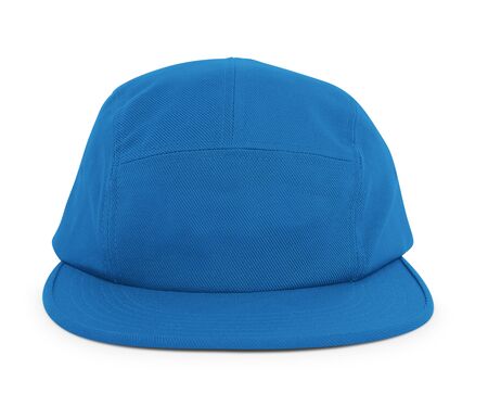 A modern Cool Guy Cap Mock Up In Princess Blue Color to help you present your hat designs beautifully. You can customize almost everything in this hat mockup to match your cap design.の写真素材