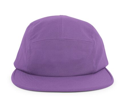 A modern Cool Guy Cap Mock Up In Royal Lilac Color to help you present your hat designs beautifully. You can customize almost everything in this hat mockup to match your cap design.の写真素材