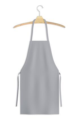 Showcase your design with this Sweet Apron Mock Up In Harbor Mist Color. A realistic look and high resolution mock up to help you present your designs beautifully.の写真素材