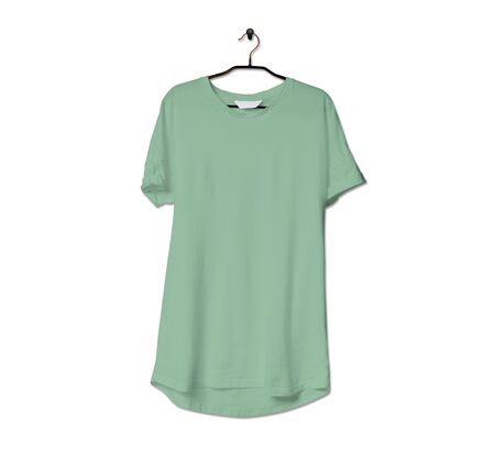 Grab this impressive Realistic Tshirt Mock Up In Poisonous Hemlock Color to give a boost to your brand logo. This mock up are highly Perfect for showcasing your artwork.の写真素材