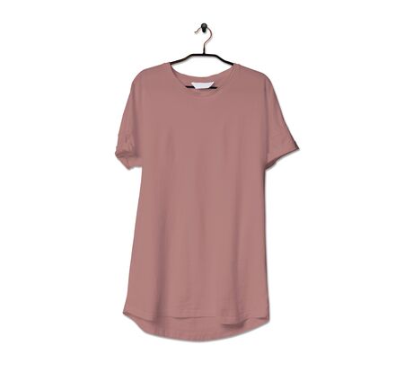 Grab this impressive Realistic Tshirt Mock Up In Ash Rose Color to give a boost to your brand logo. This mock up are highly Perfect for showcasing your artwork.の写真素材