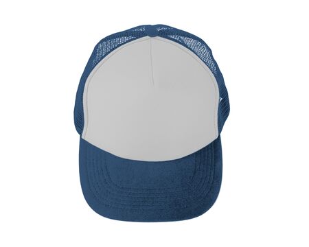 Make your design work becomes more practical with this Front View Realistic Cap Mock Up In River Side Colorの写真素材