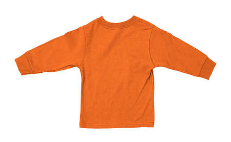 Just put your artwork on this Back View Impressive Toddler Longsleeve T Shirt Mokup In Flame Orange Color, and your baby t shirt is ready for sale.の写真素材