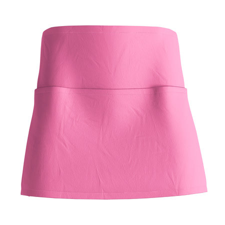 Don't waste your money and time. Use this Front View Beauty Apron Mockup In Pink Cosmos Color. It is super easy to use.の写真素材