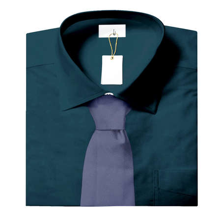 Place your awesome design or typography on top of this Folded Men's Formal Shirt Mockup In Royal Black Color, and you are ready to list them in your shopの写真素材