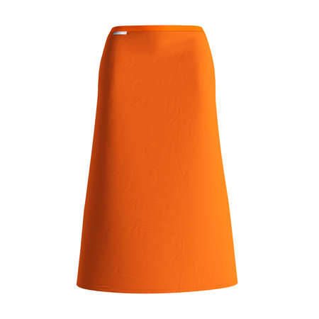 With this Impressive Half Waist Apron Mockup In Turmeric Powder Color, you can get fashionable photos and will never lose your beloved customer.の写真素材