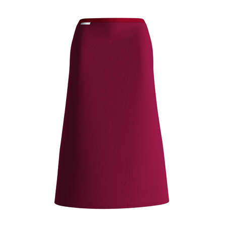 With this Impressive Half Waist Apron Mockup In Dark Sangria Color, you can get fashionable photos and will never lose your beloved customer.の写真素材