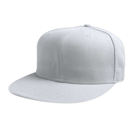 This Half Side View Luxurious Cap Mockup In Lucent White Color, is made to shorten your editing process.の写真素材