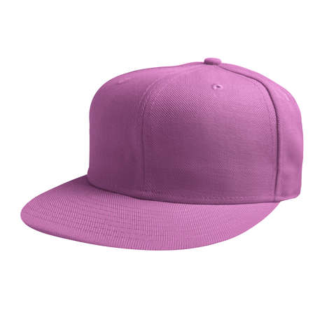This Half Side View Luxurious Cap Mockup In Radiant Orchid Color, is made to shorten your editing process.の写真素材