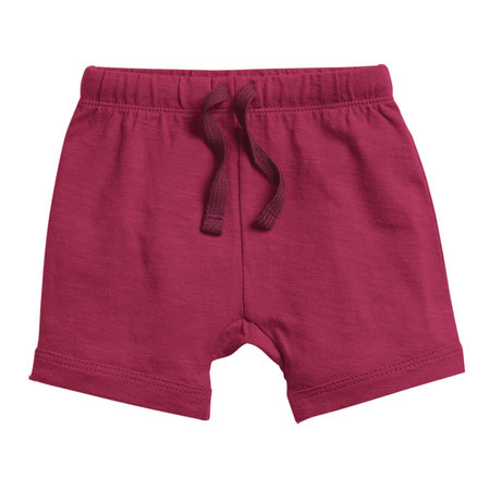 Showcase your products like a graphic design pro, with this Classical Baby Shorts Mockup In Cherries Jubilee Color.の写真素材