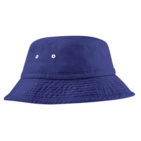 This high resolution Side View FantasticBucket Hat Mockup In Clematis Blue Color will make your designing work as photo realistic result in mere minutes.の写真素材