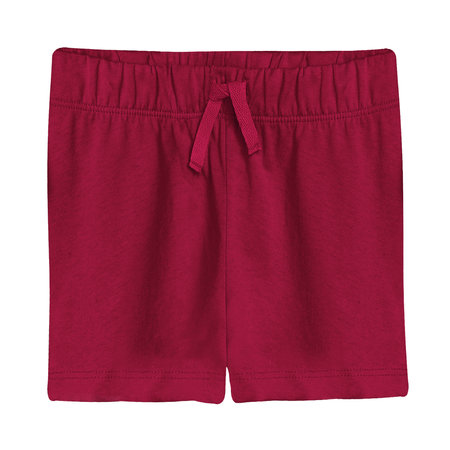 You can customize almost everything in this Front View Cute Baby Cotton Shorts Mockup In Cherries Jubilee Color, add your graphic as well as you wantの写真素材