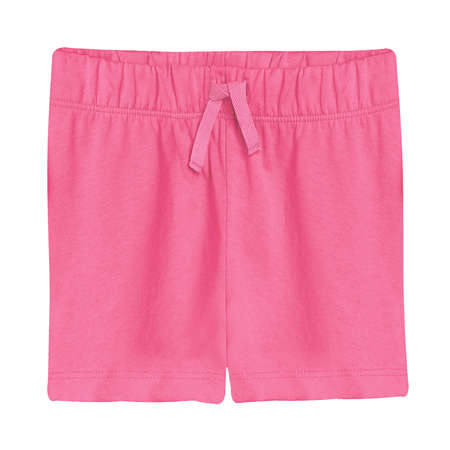 You can customize almost everything in this Front View Cute Baby Cotton Shorts Mockup In Pink Cosmos Color, add your graphic as well as you wantの写真素材