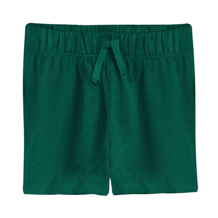 You can customize almost everything in this Front View Cute Baby Cotton Shorts Mockup In Bear Grass Color, add your graphic as well as you wantの写真素材