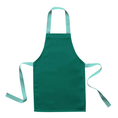 Get stylish photos and never lost your customer with this Front View Sweet Kids Apron Mockup In Bear Grass Color.の写真素材