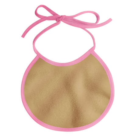 Get this Beauty Baby Bibs Mockup In Brown Sugar Color, to finish your design process, for even more beautiful resultsの写真素材