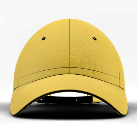 With this Front View Awesome Baseball Cap Mockup In Prime Rose Color, you can promote your logo more beautiful and valuable.の写真素材