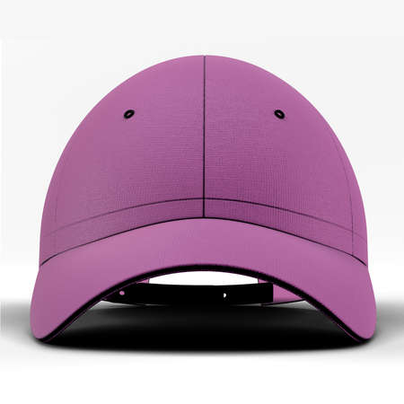 With this Front View Awesome Baseball Cap Mockup In Royal Lilac Color, you can promote your logo more beautiful and valuable.の写真素材