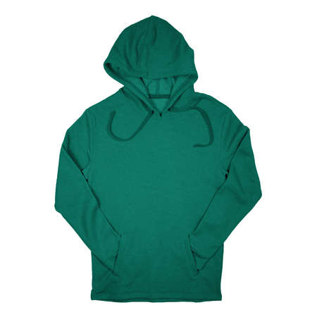 You do not have to be a designer, to make a lovely mockup, If you use this Awesome Pullover Hoodie Mockup In Bear Grass Color.の写真素材