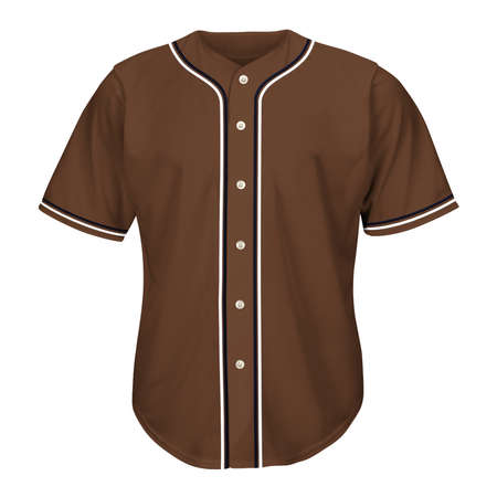 Get stylish pictures with this Front View Awesome T Shirt Mockup In Royal Brown Color, your client never lost.の写真素材