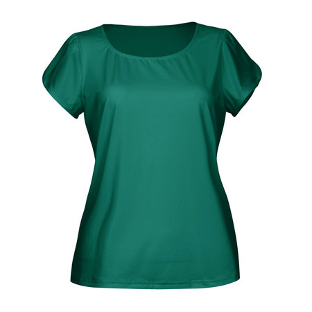 Just place your picture on this Front View Classical Women Blouse Mockup In Bear Grass Color, and your products will be ready to be advertised.の写真素材