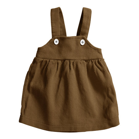 You donât need to waste your time, for your artwork to be done, if you use this Back View Amazing Baby Dress Mockup In Bronze Brown Colorの写真素材