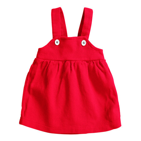 You donât need to waste your time, for your artwork to be done, if you use this Back View Amazing Baby Dress Mockup In Red Lollipop Colorの写真素材