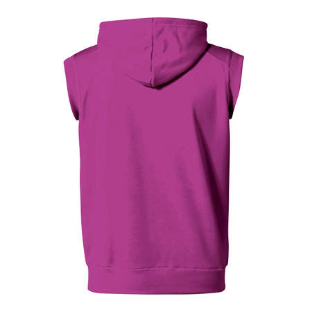 You do not need to be a designer if you use this Back View Fabulous Sleeveless Hoodie Mockup In Purple Orchid Color.の写真素材