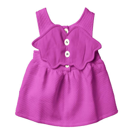 With this Back View Beauty Baby Dress Mockup In Radiant Orchid Color, your design will look more realistic and adorable.の写真素材
