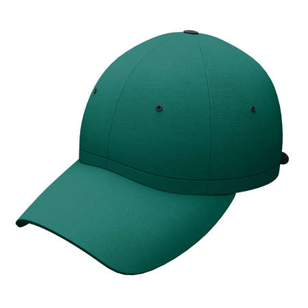 With this Front View Excellent Baseball Hat Mockup In Cadmium Green Color, you can promote your logo more beautiful and valuable.の写真素材
