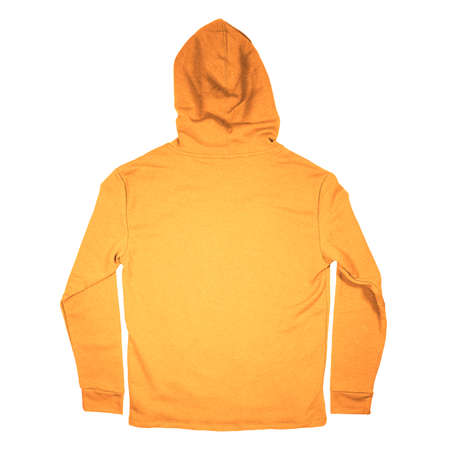 Add your graphic into this Back View Fantastic Pullover Hoodie Mockup In Iceland Poppy Color as well as you like, You can customize almost everything in this image.の写真素材