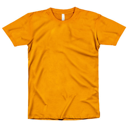 Grab this Fantastic Shirt Mockup In Gold Fusion Color is a simple and modern blank template.の写真素材
