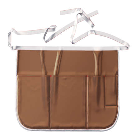 This HD Mock-up its easy to use. You can customize almost everything in this Stylish Apron Mockup In Tiramisu Brown Color to match your design.の写真素材