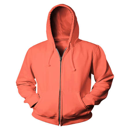 Just drop your image into this Impressive Sweater Mockup In Persimmon Orange Color, and your design is ready to go.の写真素材