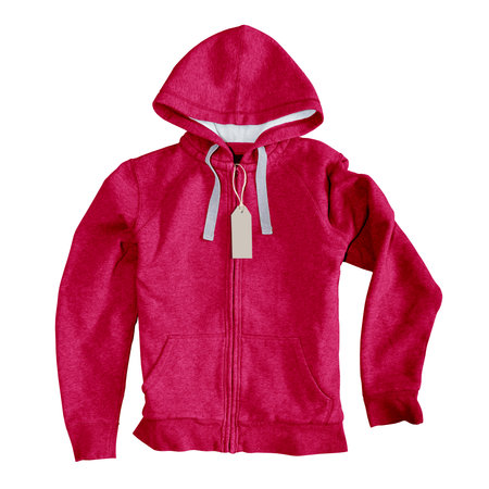 Use this Sweet Female Hoodie Mockup In Red Bud Color, to make your design is displayed as effectively and more beautifully.の写真素材