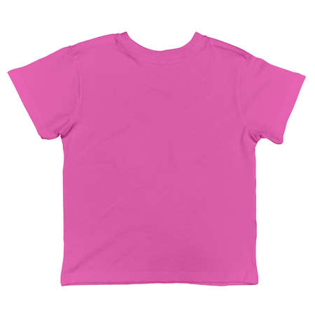 A blank Beauty Toddler T Shirt Mockup In Shell Pink Color, to display your designs as a professional graphic designer.の写真素材