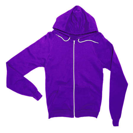 Showcase your designs like an expert graphic designer with this Awesome Zip Up Sweatshirt Mockup In Ultra Violet Color. Customize everything you need.の写真素材