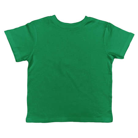 A Front View Excellent Toddler T Shirt Mockup In Green Bee Color, to display your designs and brand more valuable.の写真素材
