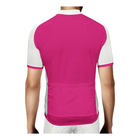 With this Back View Stylish Man Jersey In Beetroot Purple Color, you can promote your  more beautiful and valuable.の写真素材
