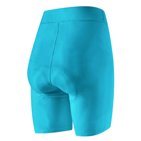 Get this Back Perspective View Popular Cycling Shorts Mockup In Scuba Blue Color, to finish your design process, for even more beautiful results.の写真素材
