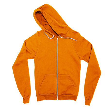 Put your design or graphics on top of this Impressive Zip Up Sweatshirt Mockup In Gold Fusion Color, and you are ready to list them in your store.の写真素材